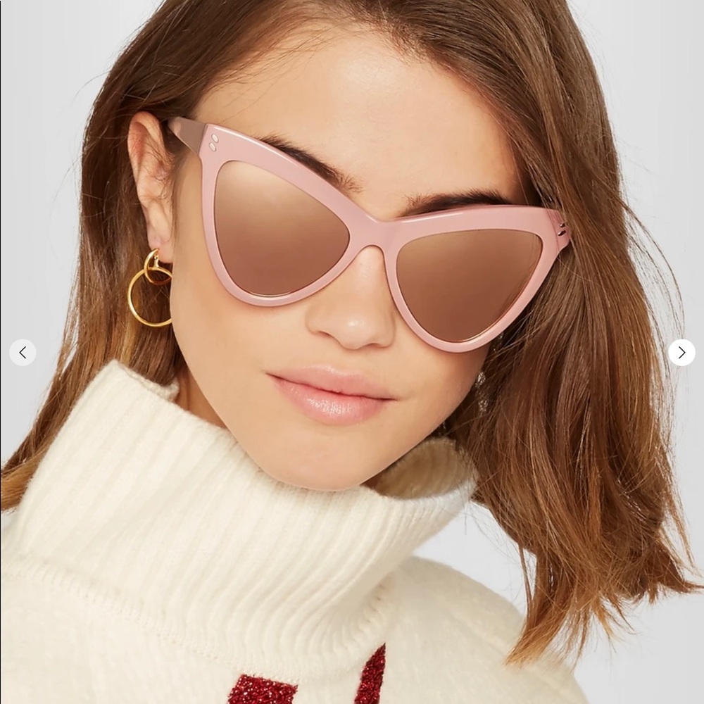 Stella McCartney Cat Eye SC0034S Blush Sunglasses